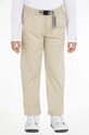 Dětské kalhoty Tommy Hilfiger látka béžová KB0KB08280.128.176.9BYX