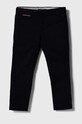 Dětské kalhoty Tommy Hilfiger látka námořnická modř KB0KB08609.74.122.9BYX