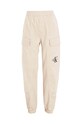 Детские брюки Calvin Klein Jeans IB0IB01675.9BYX бежевый AW23