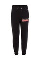 Παιδικό βαμβακερό παντελόνι Calvin Klein Jeans IB0IB01682.9BYX μαύρο AW23