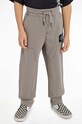 Дитячі спортивні штани Calvin Klein Jeans з еластаном сірий IB0IB01769.9BYX