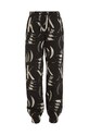 Παιδικό βαμβακερό παντελόνι Calvin Klein Jeans IB0IB01894.9BYX μαύρο AW23