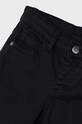 Băieți Mayoral pantaloni copii slim fit 517.5D.Mini.9BYX negru