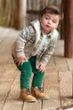 zielony Mayoral spodnie niemowlęce Chłopięcy