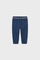 Detské tepláky Mayoral jogger s elastanom tmavomodrá 2533.3D.Baby.9BYX
