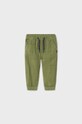 Mayoral pantaloni din bumbac pentru bebeluși bumbac verde 2536.3E.Baby.9BYX