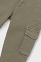 Băieți Mayoral pantaloni copii cargo slim 7523.7E.Junior.9BYX verde