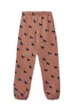 Liewood spodnie dresowe bawełniane dziecięce różowy