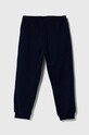 EA7 Emporio Armani gyerek pamut melegítőnadrág 6RBP53.BJ05Z sötétkék AW23
