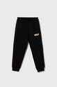 EA7 Emporio Armani gyerek melegítőnadrág nyomtatásos fekete 6RBP56.BJEXZ