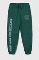 πράσινο Παιδικό παντελόνι Abercrombie & Fitch Για αγόρια