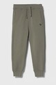 Abercrombie & Fitch pantaloni de trening pentru copii tricotaj verde KI234.3062