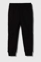 Abercrombie & Fitch pantaloni de trening pentru copii KI234.3300 negru AW23