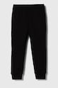 Abercrombie & Fitch pantaloni de trening pentru copii KI234.3300 negru AW23