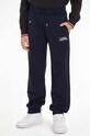 Детски спортен панталон Tommy Hilfiger трикотаж тъмносин KB0KB08650.74.122.9BYX