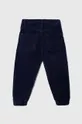 Otroške hlače United Colors of Benetton mornarsko modra