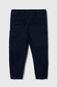 United Colors of Benetton spodnie dziecięce 4HM6GF013.P.SEASONAL granatowy AW23
