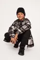 μαύρο Παιδικό βαμβακερό παντελόνι Coccodrillo Για αγόρια