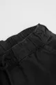 čierna Detské bavlnené nohavice Coccodrillo