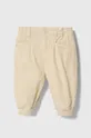 бежевый Детские вельветовые брюки United Colors of Benetton Для мальчиков