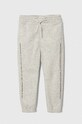 Abercrombie & Fitch spodnie dresowe dziecięce dzianina szary KI234.3042