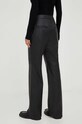 Îmbrăcăminte Bruuns Bazaar pantaloni de piele BBW3582 negru