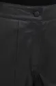 чёрный Кожаные брюки Bruuns Bazaar