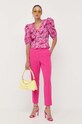 Штани Custommade 999425545 рожевий AW23