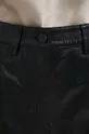 чёрный Кожаные брюки Calvin Klein