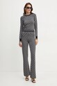 Guess pantaloni W3YB38.Z37K0 negru AW24