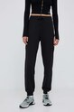Calvin Klein Jeans spodnie dresowe dzianina czarny J20J221295