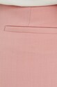 Îmbrăcăminte PS Paul Smith pantaloni de lana W2R.207T.L30408 roz