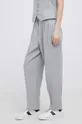 γκρί Λινό παντελόνι DKNY Γυναικεία