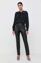 Pinko spodnie 101643.A12U czarny AW23