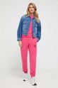 Pamučni donji dio trenirke Pinko 100371.A162 roza AW23