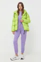 Бавовняні спортивні штани Pinko фіолетовий