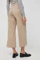 Odzież Weekend Max Mara spodnie 2351360139600 beżowy