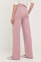 Odzież Max Mara Leisure spodnie 2333360134600 różowy