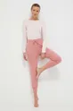 ροζ Παντελόνι για γιόγκα Roxy Naturally Active Γυναικεία