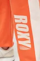 pomarańczowy Roxy spodnie dresowe bawełniane