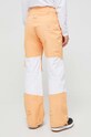 Roxy pantaloni Woodrose x Chloe Kim ERJTP03260 portocaliu AW23