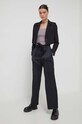 Abercrombie & Fitch pantaloni KI156.3068.900 negru AW23