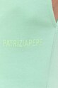 Patrizia Pepe spodnie dresowe bawełniane zielony 8P0549.J096