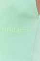 Patrizia Pepe spodnie dresowe bawełniane zielony 8P0549.J096