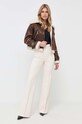 Elisabetta Franchi pantaloni PA00436E2 bej AW23