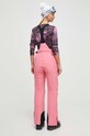 EA7 Emporio Armani spodnie narciarskie 6RTP02.TNCJZ różowy AW23