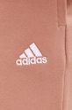 adidas pantaloni de trening din bumbac portocaliu IL3359