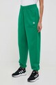 Спортен панталон adidas Originals IJ7803 зелен AW23