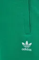 зелений Бавовняні спортивні штани adidas Originals