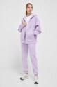 adidas by Stella McCartney pantaloni de trening IB6861 violet AW23